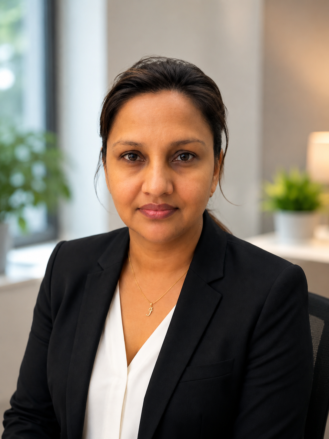 Portrait of Indu Mittal